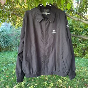 Travelers Championship Black Coat Windbreaker XL